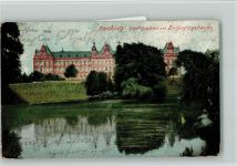 W2000 Hamburg Stadtgraben, Justizgebäude AK Gericht 1909