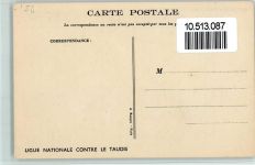 Ligue Nationale Contre le Taudis - sign Poulbot Künstler