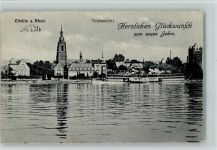 W6228 Eltville am Rhein Rheinschiff AK Städteglückwunsch 1913