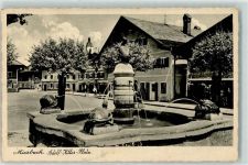 83714 W8160 Miesbach Gebrauchsspuren WK II Adolf Hitler Platz