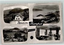 52396 W5169 Schwammenauel - Pension Berghof Gastraum Gartenterrasse
