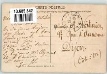 13000 Marseille 1908 - Straßenbahn Rue Noailles Pferdefuhrwerke