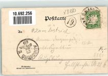 89407 W8880 Dillingen a d Donau 1905 Gebrauchsspuren Königstrasse