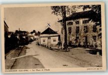 21400 Chamesson - la Place et l`Ecole Rathaus