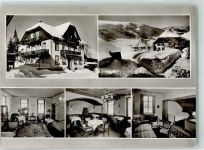 79868 W7828 Altglashütten , Schwarzw FOTO KEINE AK Gasthaus Haus zum Löwen Winter