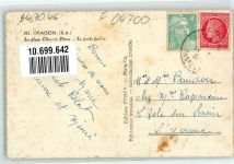 04700 Oraison Foto AK Place Clement-Plane LKW Gasthaus