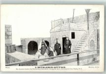 Bethlehem Foto AK Tracht Cottage