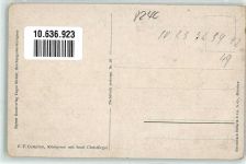 W8240 Berchtesgaden Alpiner Kunstverlag Eugen Richter Nr. 29 - Königsee mit Insel Christlieger Compton, T. Gebrauchsspuren