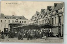 59500 Douai 1914 - Marche aux Poissons