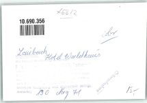 35321 W6312 Laubach , Hess FOTO KEINE AK Hotel Waldhaus Ort handschriftlich