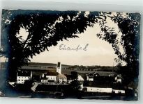 85298 W8069 Euernbach FOTO KEINE AK Kirche Ort handschriftlich