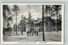 92655 W8484 Grafenwöhr Foto AK Kaserne Truppenübungsplatz Offizierslager