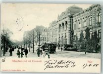 50667 W5021 Köln Neustadt-Süd 102 1904 - Hohenstaufenbad und Promenade Straßenbahn