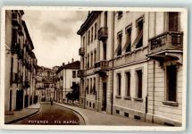 85100 Potenza 1950 Foto AK Via Napoli