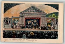 W8103 Oberammergau Ottmar Zieher Nach Aufnahmen v. 1890 Künstlerpostkarte No. 2411 Dep. No. 792 Passionsspiel Künstlerkarte