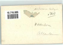 77743 W7607 Altenheim , Baden FOTO KEINE AK Kirche Ort handschriftlich