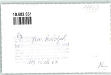 87466 W8967 Oy FOTO KEINE AK Ort handschriftlich Pension Rudolph