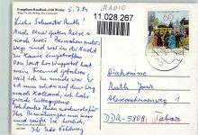 Gebäude - Evangeliums Rundfunk 1984 AK Funk