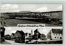 97318 W8710 Hohenfeld , Kr Kitzingen - Ortsansicht Springbrunnen