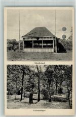 45731 W4355 Waltrop Gebrauchsspuren Gasthaus Zum Kanal Schießstand Gartenanlage gelocht