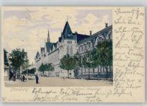 Strassburg Hauptpost 1900 AK