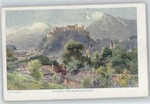 Salzburg Festung Compton, T. Künstlerkarte