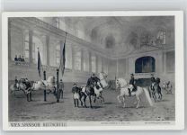 Wien - Foto 1935 AK Gemälde von Blaas Spanische Reitschule