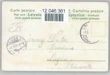 Vergissmeinnicht Blumen, litho Glitzer 1901 AK mit Glitzer