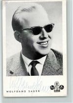 Wolfgang Sauer Original Autogramm Schlagersänger