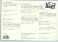 Tony Marschall Original Autogramm Schlagersänger