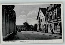 25355 W2202 Barmstedt - Bahnhofstraße mit Rathaus