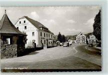 51491 W5063 Overath , Bergisches Land 1961 Foto AK Hotel Steinhof, sehr gute Erhaltung AK