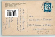 69488 W6943 Löhrbach , Kr Bergstraße - Ortsansichten Gasthaus Pension Zum Odenwald Terrasse 3-Bildaufnahme
