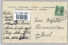 Hühnerstall - Kleines Mädchen ist am Stricken Foto AK Stricken 1909