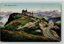Rigi Kulm Wappen Zahnradbahn 1912
