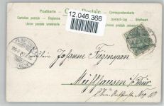 Blumenstrauß , Gedicht , sei tausendmal gegrüßt, litho Glitzer 1901 AK mit Glitzer