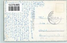 68642 W6842 Bürstadt 1958 - Schwimmbad, Straßenpartie, Rathaus, gute Erhaltung AK