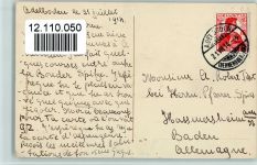 Adelboden BE Bonderalp mit Nünihorn Ziege 1914