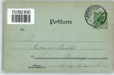 53474 W5483 Ahrweiler 1898 Lithographie / Mondschein Gruss aus - Ottmar Zieher