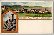 75385 W7264 Zavelstein Künstlerkarte Künstler-Postkarte Nr. 11