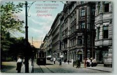 Helsinki Helsingfors - Pohjois Esplanaatikatu Norra Esplanadgatan Straßenbahn