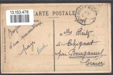 63150 La Bourboule AK mit Leporello Passepartout Holzrahmen