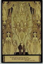 Nr. 48 Serie sign. Ezio Anichini - Engel Paradiso Jugendstil AK Künstler