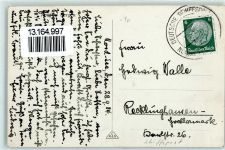 Bergen Foto AK Schiffspost Nordd. Loyd 1934