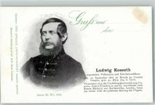 Das grosse Jahrhundert Werbung Essers Seifenpulver Serie N Nr. 445 Ludwig Kossuth Ungar. Volksmann und Revolutionsführer Motiv Ungarn