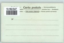 Postbote La Poste en Espagne Briefmarke Flagge Motiv Spanien Lithographie