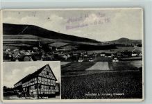 34593 W3589 Remsfeld 1939 Gebrauchsspuren Gasthaus Otto Martin AK