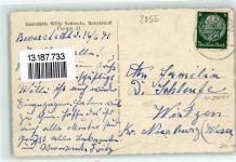 27616 W2855 Beverstedt - Am Markt Wegweiser Gasthaus Willy Schleufe