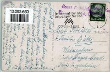 34593 W3589 Remsfeld 1939 Gebrauchsspuren Gasthaus Otto Martin AK