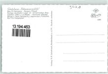 56332 W5401 Burgen , Mosel - Gästehaus Schmausemühle Gaststube